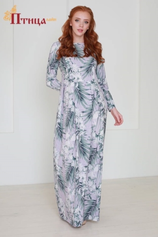 П524 Платье "Нежный тюльпан"  (1500руб)