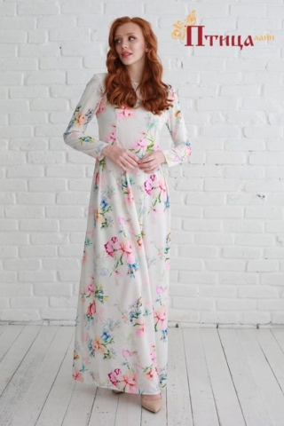 П524 Платье "Нежный тюльпан" (1750руб)