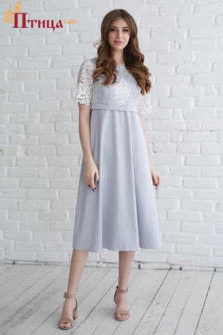 П596 Платье «Белое перышко»  (2660руб)