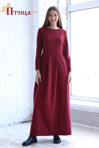 П524 Платье "Нежный тюльпан" (54-62)