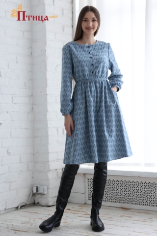  П906 Платье "Мелодия"  (54-62) (6300руб)